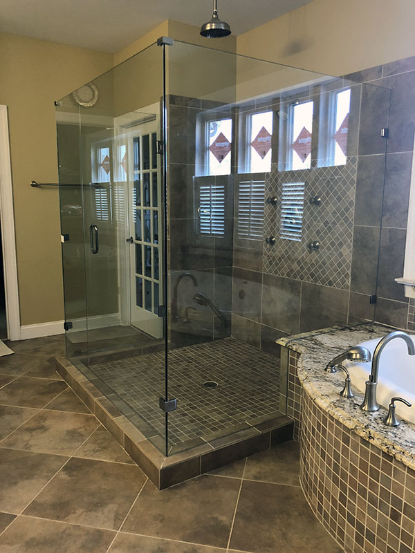 Heavy Frameless Shower Doors & Enclosures