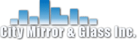 city mirror and glass logo